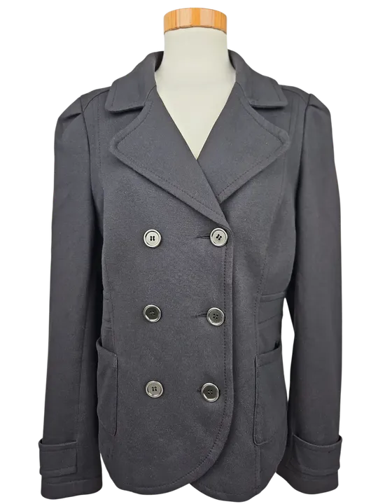 H&M Damen Blazer, schwarz - Gr. XL  - Bild 1