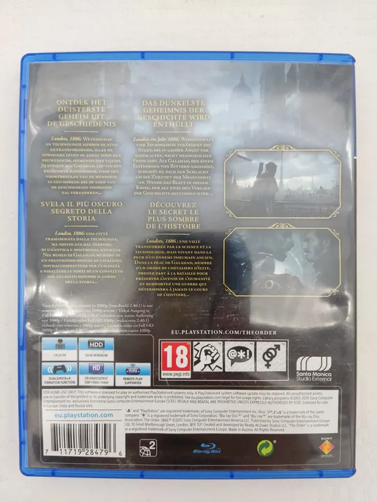 PS4 - The Order 1886 - Bild 2