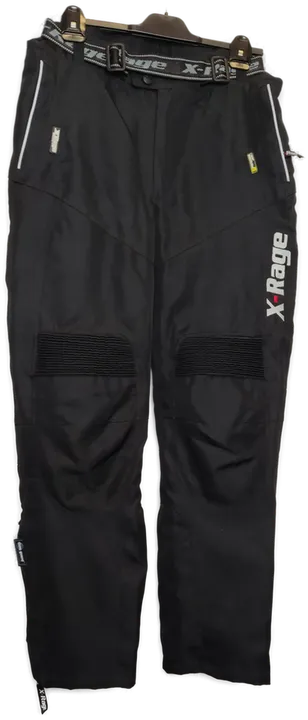 X-RAGE Herren Motorradhose schwarz Gr. S - Bild 1