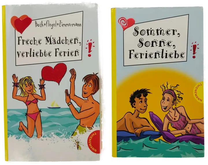 Sommer, Sonne, Ferienliebe / Freche Mädchen, verliebte Ferien - Sabine Both, Sissi Flegel, u.a., 2 Bände - Bild 2
