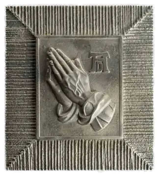 Albrecht Dürers betende Hände 3D-Bild - Bild 1