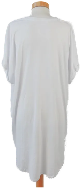 Damen Longshirt weiß mit Aufdruck - Gr. 3XL/4XL - Bild 3