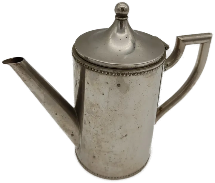 alte Tee und Milch-Kanne Metall - Bild 2