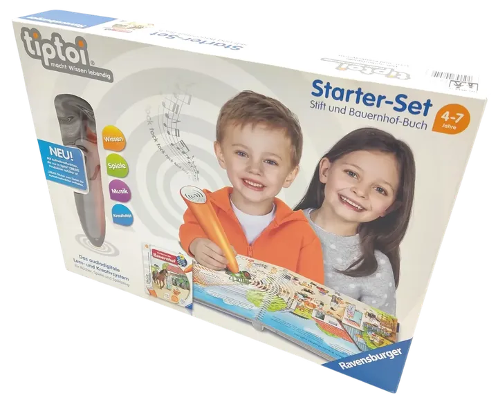 tiptoi® Starter-Set - Stift und Bauernhof - Buch- Lernspiel - Ravensburger - Bild 3