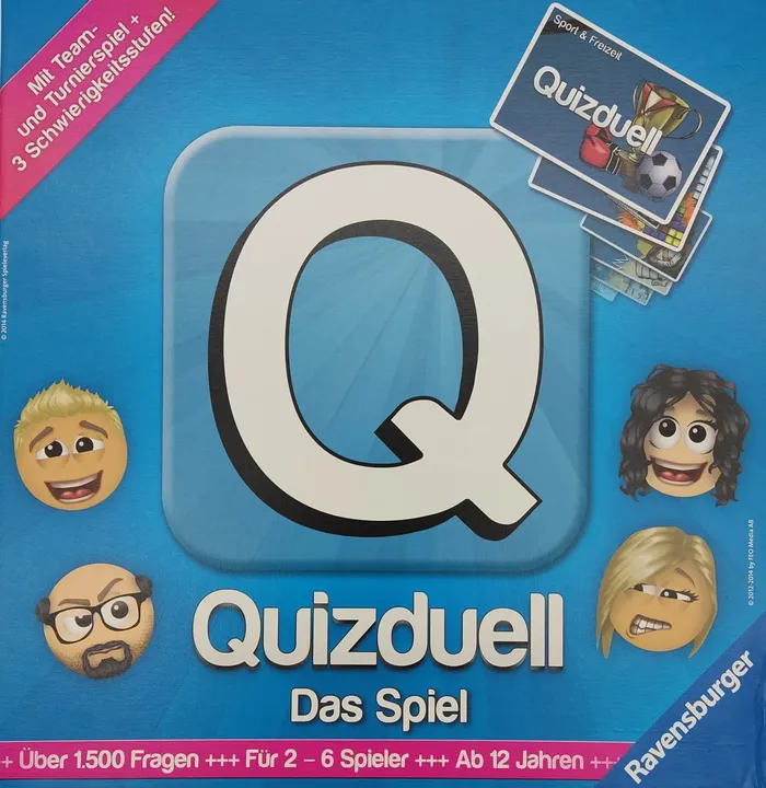 QUIZDUELL - Das Spiel - RAVENSBURGER - Bild 1