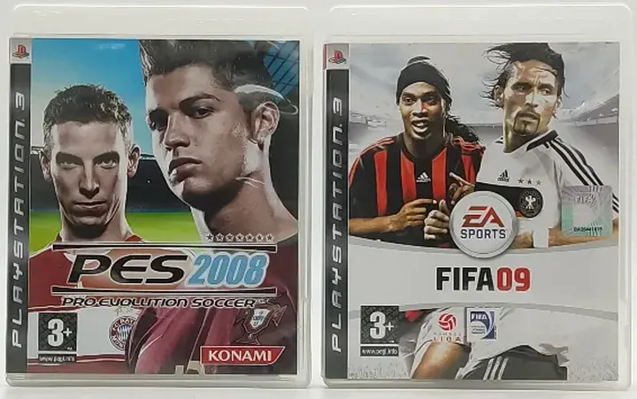 Playstation FIFA 09 & PES 2008 Bundle - Bild 3