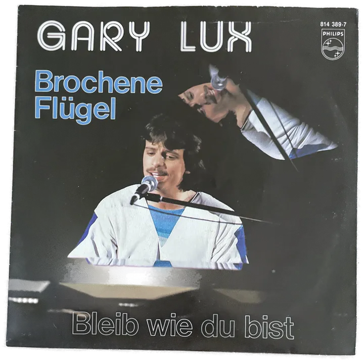 Singles Schallplatte - Gary Lux - Brochene Flügel; Bleib wie du bist - Bild 2