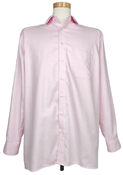 Olymp Herren Hemd, rosa - Gr. 42  - Bild 1