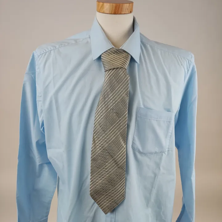 Krawatte grau - Bild 1