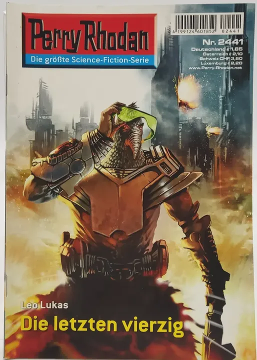 Romanheft Perry Rhodan Die letzten vierzig Erstauflage Nr.2441 - Bild 1