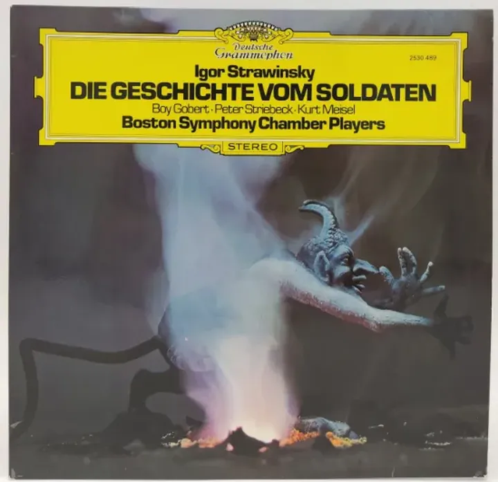 Vinyl LP - Igor Strawinsky - Die Geschichte vom Soldaten, Deutsche Übersetzung  - Bild 2
