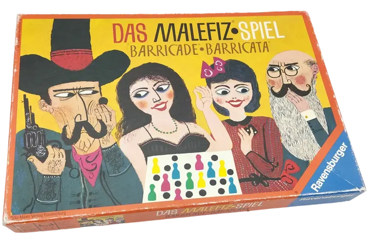 Das Malefiz Spiel - Barricade - Vintage Gesellschaftsspiel - RAVENSBURGER - Bild 1