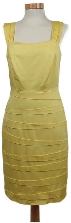 Comma Damen Kleid Gelb Gr. 34 - Bild 1
