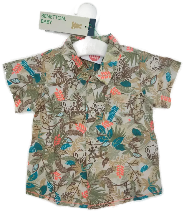 Baby-Hemd Dschungel | Gr. 62cm | 3–6 Monate - Bild 1