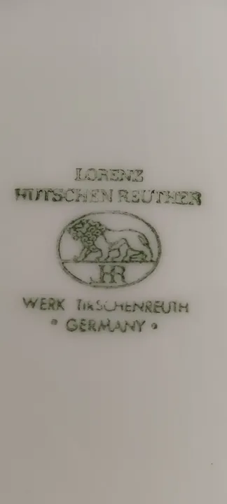 Vintage Vase Hutschenreuther Tirschenreuth | Weiß, Porzellan, | Löwenmarke - Bild 2