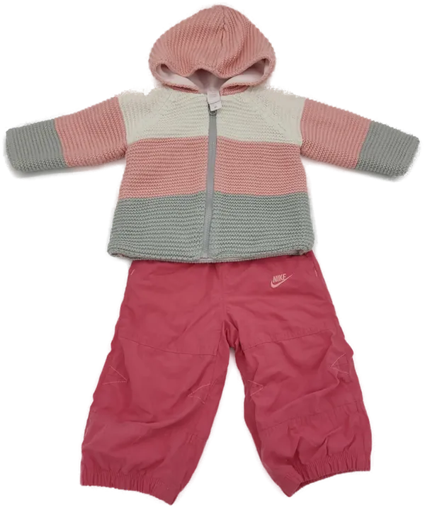 Baby Club x Nike pinkes Outfit Gr 80 - Bild 1