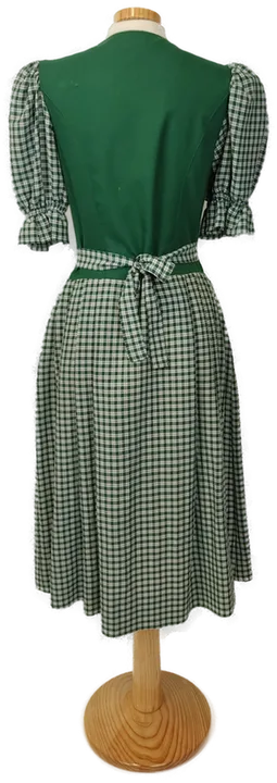 Trachten aus Österreich - Trachtenkleid mit Puffärmel grün Gr. 36 - Bild 2