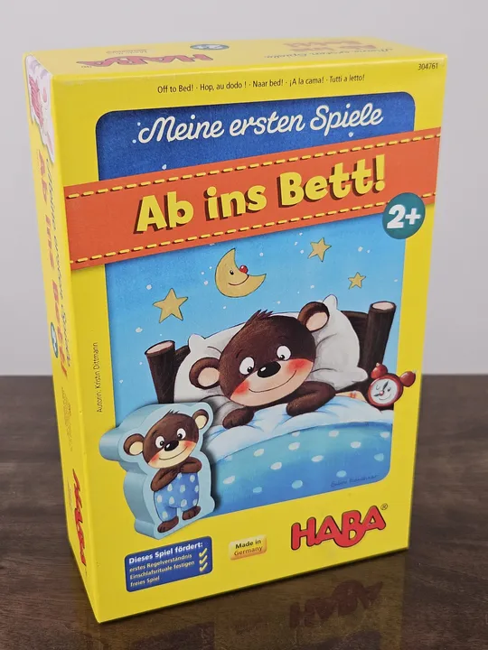 Ab ins Bett - Meine ersten Spiele - Haba - Bild 1