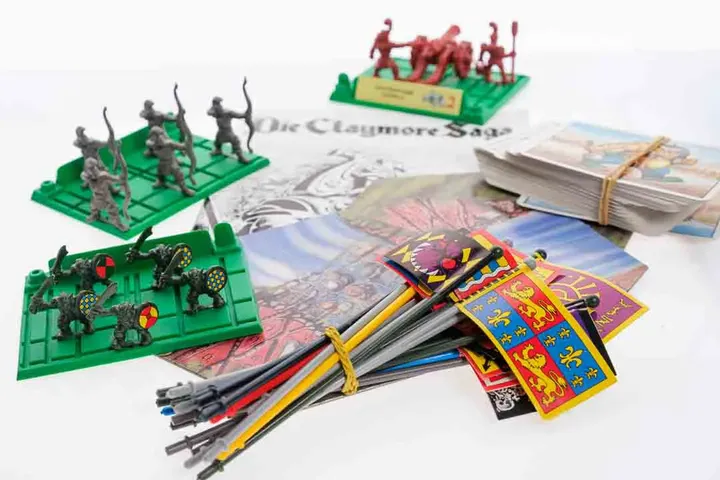 Vintage Spiel Die Claymore-Saga Fantasy 