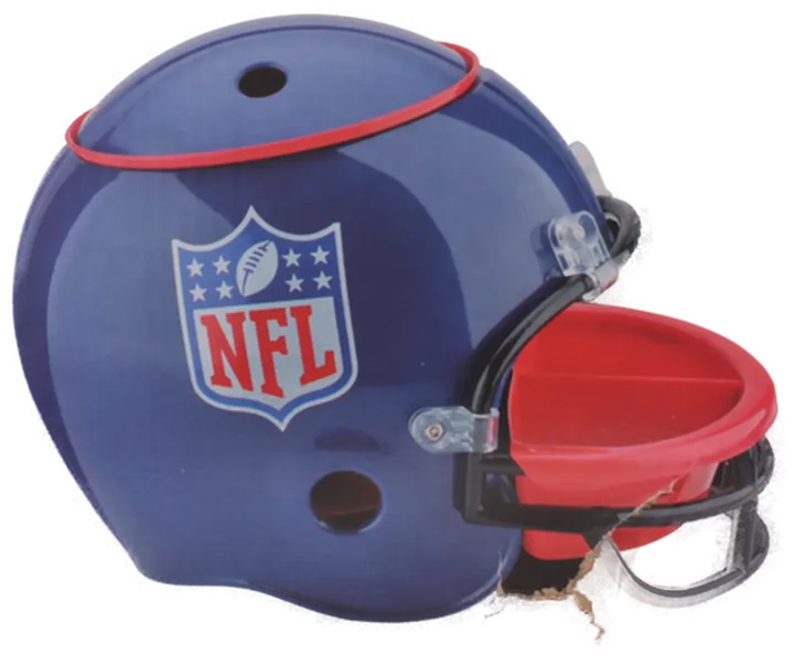 NFL Snack Helmet – Snack-Helm mit Fächern und Originalverpackung - Bild 2