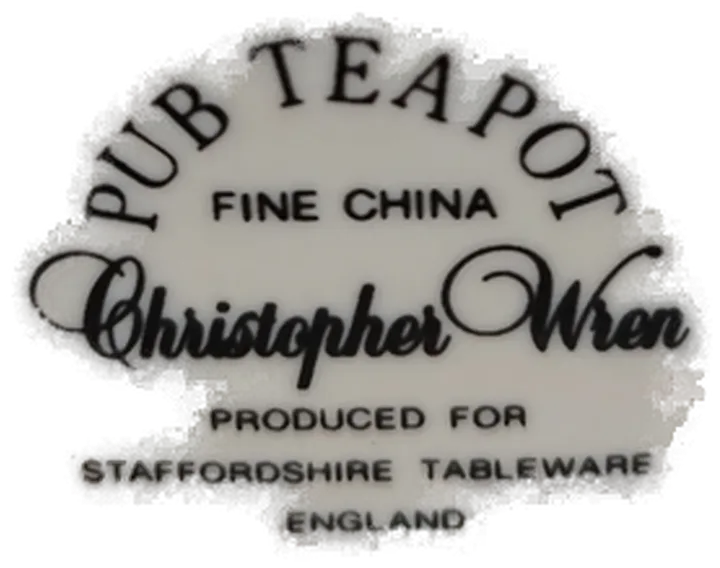 Christopher Wren - Pub Teapot 