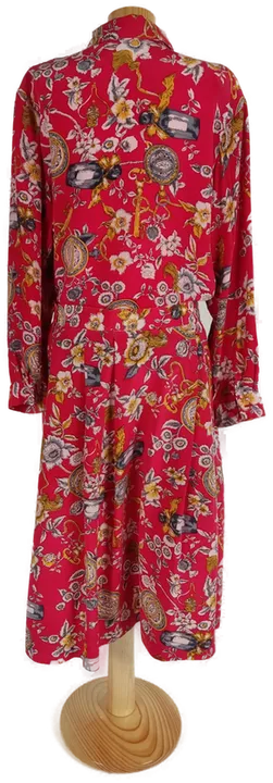 Silk City Damen-Kostüm rot geblümt - XL/42 - Bild 3