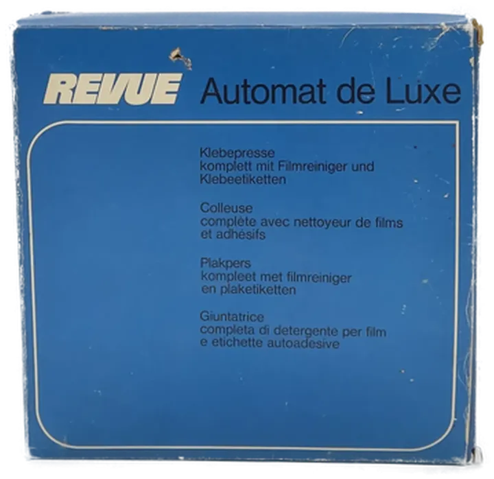 Revue Automat de Luxe Klebepresse-Set für Super 8 Filme - Bild 1