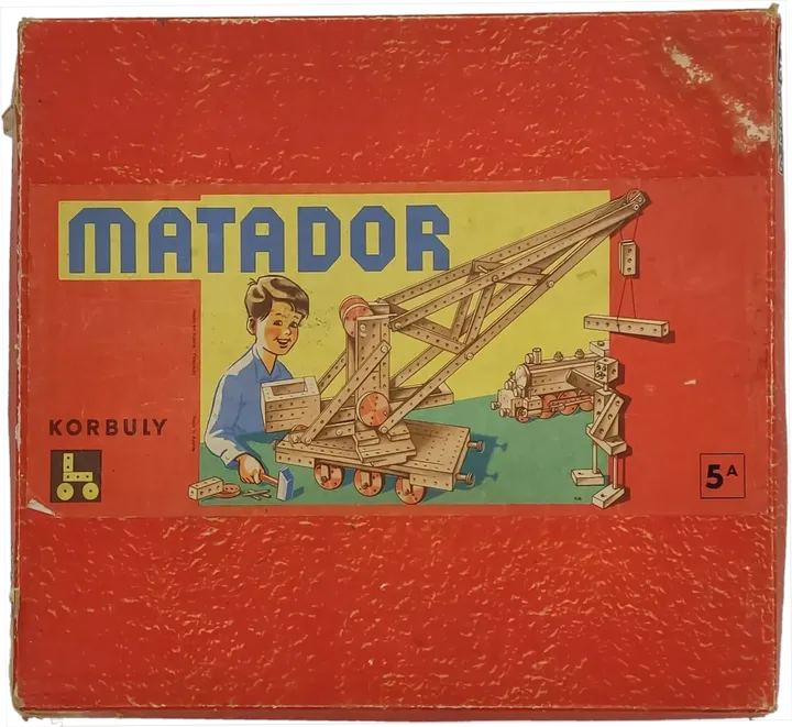 MATADOR Korbulys Vintage Baukasten aus Holz 