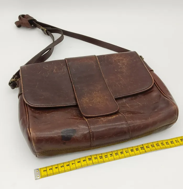 Vintage Leder Tasche braun  - Bild 4