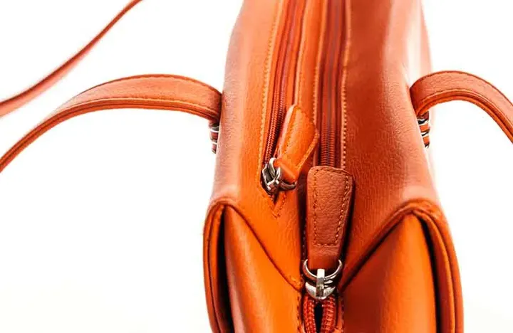 Handtasche Giorgio Ferra orange - Bild 2