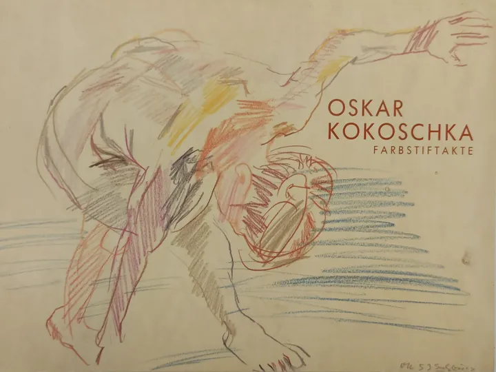 Oskar Kokoschka. Farbstiftakte. Zeichnungen aus den vierziger und fünfziger Jahren - Bild 1