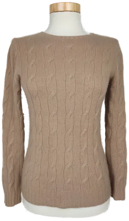 Ralph Lauren Damen Kaschmirpullover beige - Gr. M - Bild 1