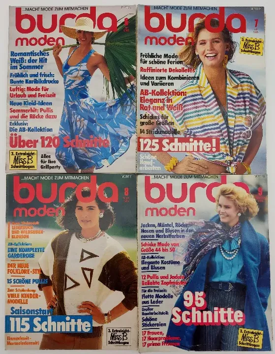 Burda Modezeitschrift 11 Hefte 1985 - Bild 2