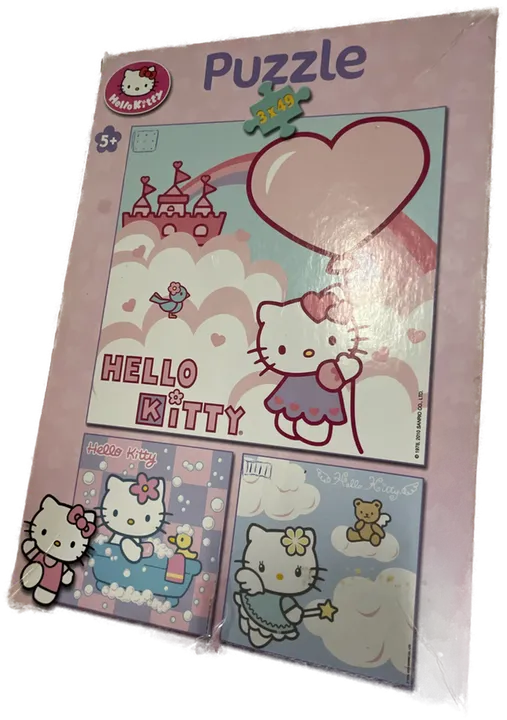 Hello Kitty Puzzle 3 x 49 Teile - Bild 1