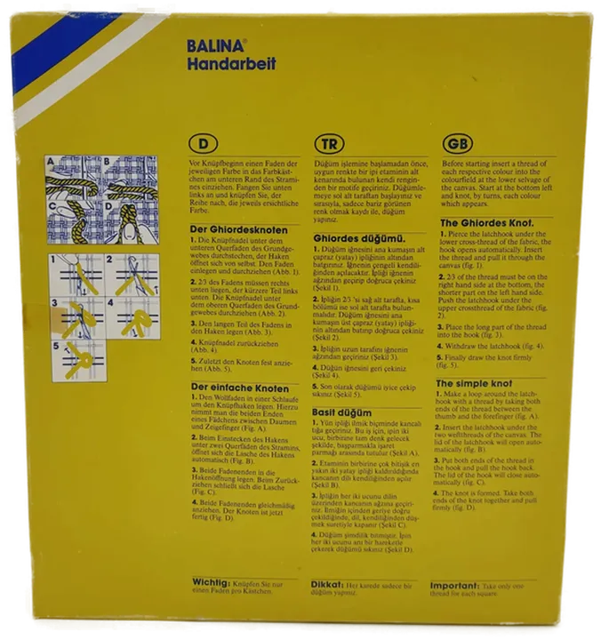 Balina Knüpfkissen 40 x 40 cm, (45547) - Bild 2