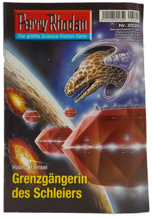 Romanheft Perry Rhodan Grenzgängerin des Schleiers Erstauflage Nr.2520  - Bild 1