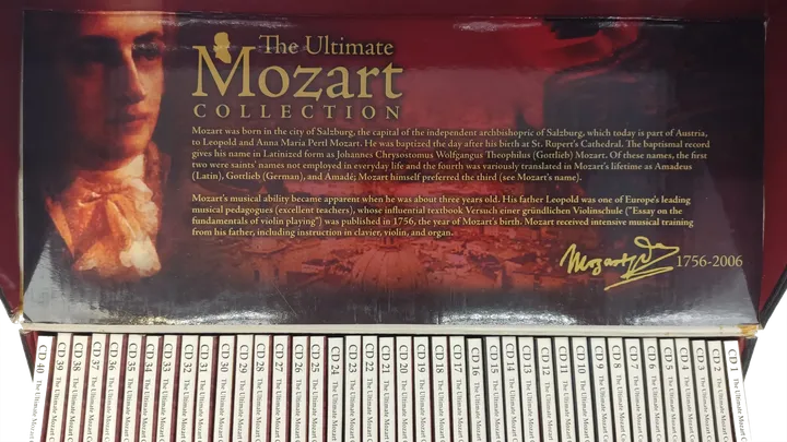 CD Sammlung The Ultimate Mozart Collection 40 CDs - Bild 7