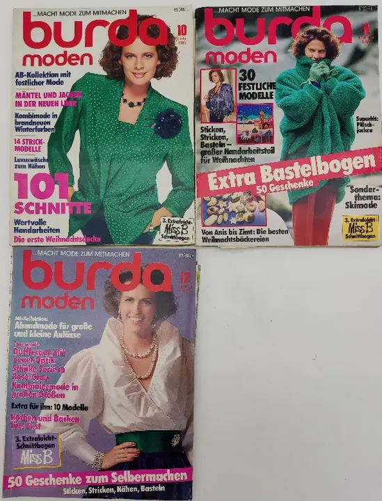 Burda Modezeitschrift 11 Hefte 1985 - Bild 3