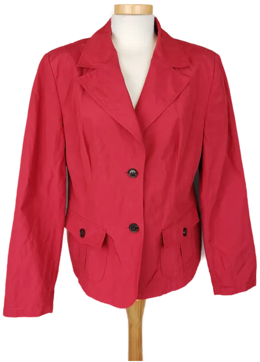 Jake*s Damen Blazer rot - XL/42 - Bild 1