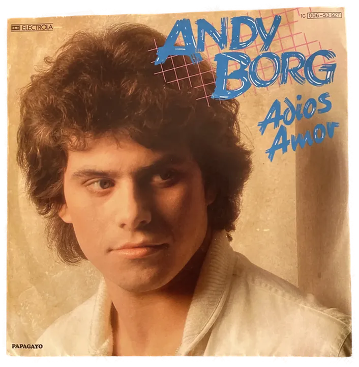Singles Schallplatte - Andy Borg - Adios Amor - Bild 1