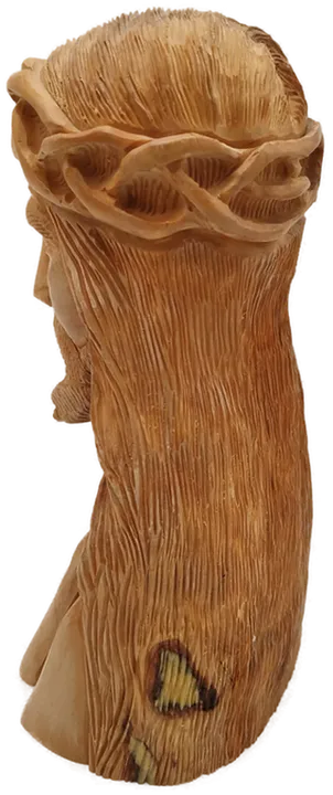 Jesus Büste aus Holz - handgeschnitzt - Bild 2