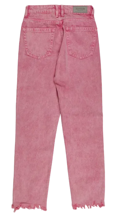 Zara Basic Damen Jeans, pink - EUR 32 - Bild 2