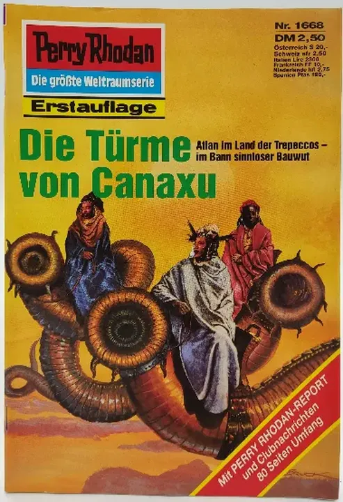  Romanheft Perry Rhodan Erstauflage Nr.1668 - Bild 1