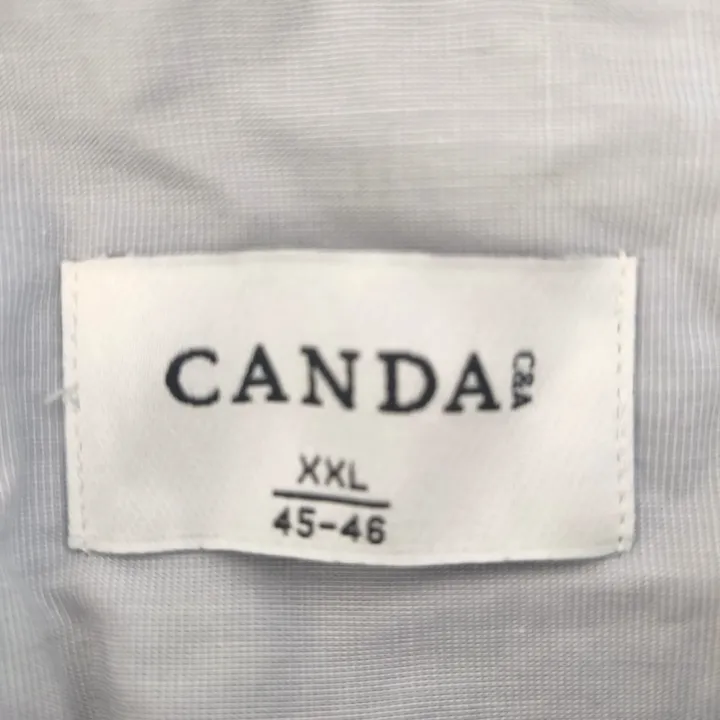CANDA von C&A Herrenhemd langarm hellgrau - Gr. XXL 45/46 - Bild 4