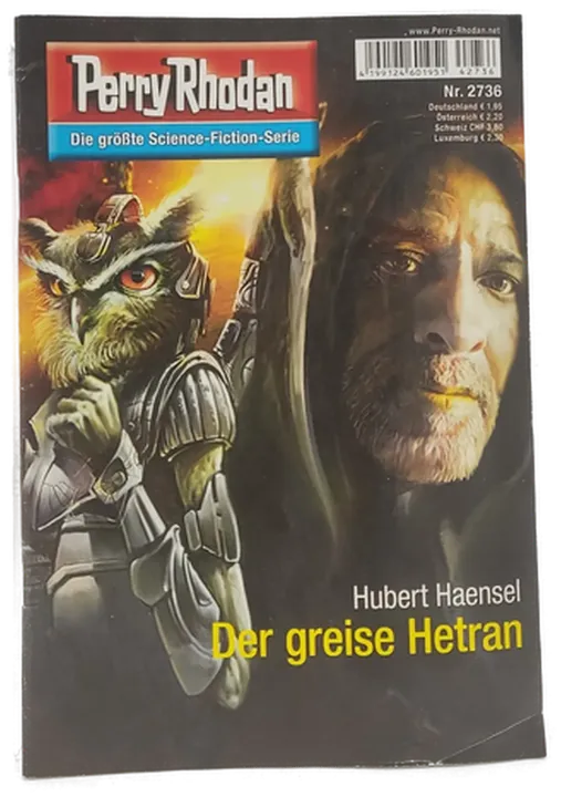  Romanheft Perry Rhodan Der greise Hetran Erstauflage Nr. 2736 - Bild 1