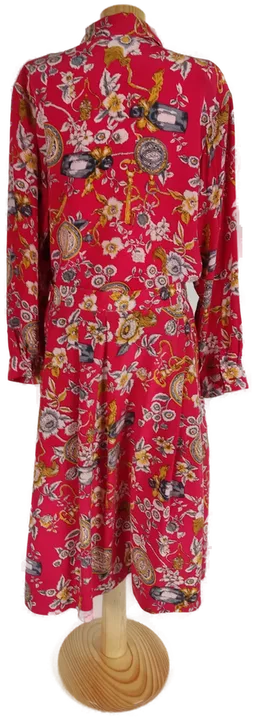 Silk City Damen-Kostüm rot geblümt - XL/42 - Bild 2