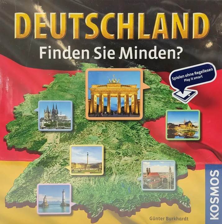 Deutschland, Finden Sie Minden? - Gesellschaftsspiel, Kosmos  - Bild 1