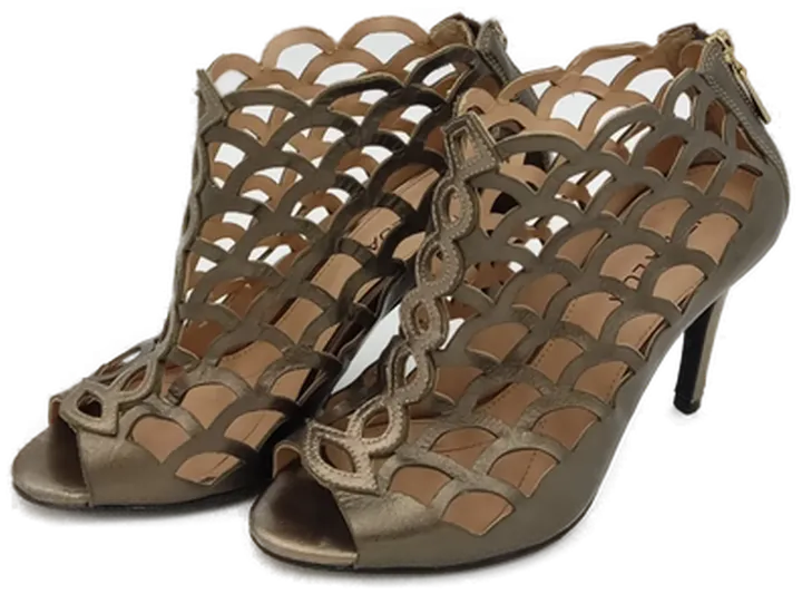 LUZ DA LUA Damen Schuhe gold Gr. 37 - Bild 1