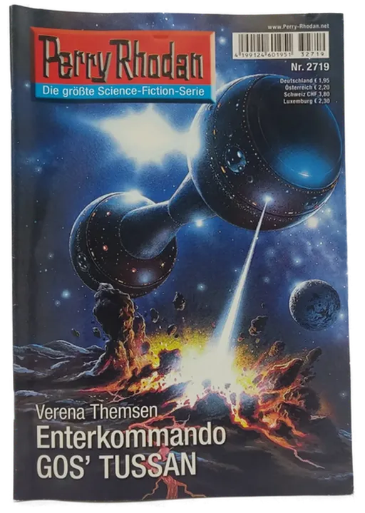 Romanheft Perry Rhodan Enterkommando GOS' TUSSAN Erstauflage Nr.2719 - Bild 2