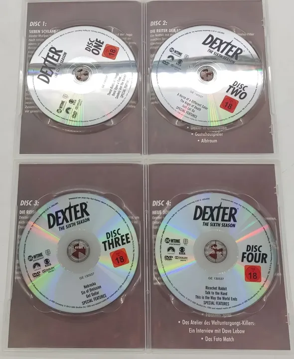 4 DVD's 